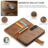 Dg.Ming Samsung Galaxy S25 FE Etui Avtagbart Deksel Brun