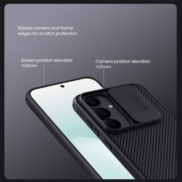 Nillkin Samsung Galaxy S25 FE Deksel CamShield Pro MagSafe Svart
