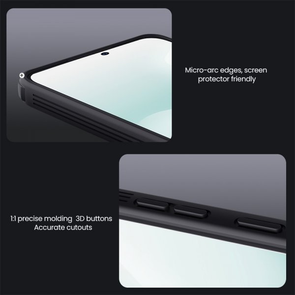 Nillkin Samsung Galaxy S25 FE Deksel CamShield Pro MagSafe Svart