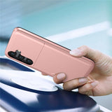 Samsung Galaxy S25 FE Deksel Card Slide Svart