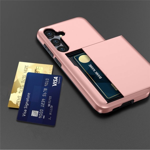 Samsung Galaxy S25 FE Deksel Card Slide Svart