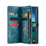 CaseMe Samsung Galaxy S25 Etui 008 Series Avtakbart Deksel Blå