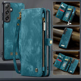 CaseMe Samsung Galaxy S25 Etui 008 Series Avtakbart Deksel Blå