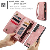 CaseMe Samsung Galaxy S25 Etui 008 Series Avtakbart Deksel Rosa