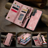 CaseMe Samsung Galaxy S25 Etui 008 Series Avtakbart Deksel Rosa