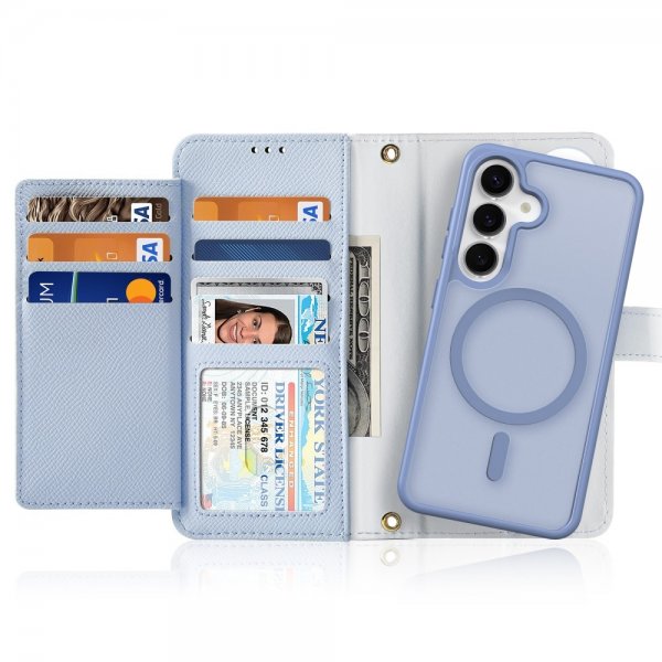 Dux Ducis Samsung Galaxy S25 Etui 2-in-1 Lawa Series MagSafe Blå