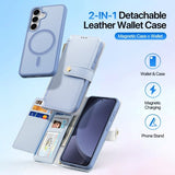 Dux Ducis Samsung Galaxy S25 Etui 2-in-1 Lawa Series MagSafe Blå
