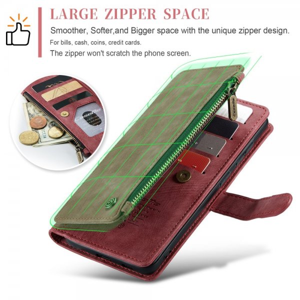 CaseMe Samsung Galaxy S24/S25 Etui C30 Series Rød