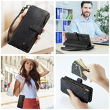 CaseMe Samsung Galaxy S24/S25 Etui C30 Series Svart