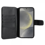 Nordic Covers Samsung Galaxy S24/Galaxy S25 Etui Essential Leather Raven Black