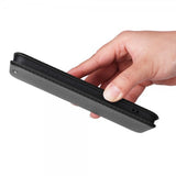 Samsung Galaxy S25 Etui Karbonfibertekstur Svart
