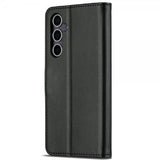 Lc.Imeeke Samsung Galaxy S25 Etui med Kortlomme stativfunksjon Svart