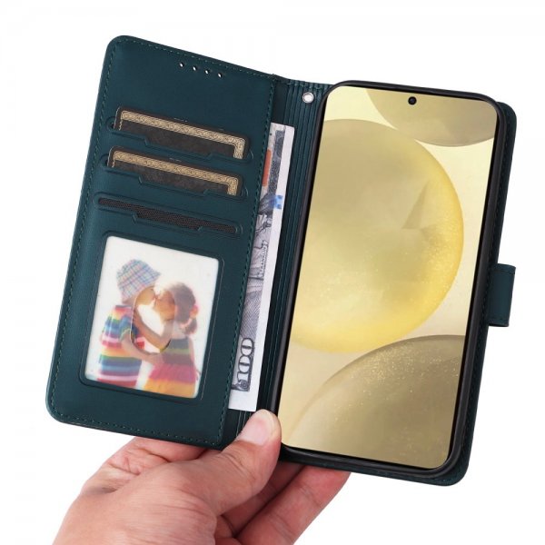 Betopnice Samsung Galaxy S25 Etui Avtagbart Deksel 005 Blå