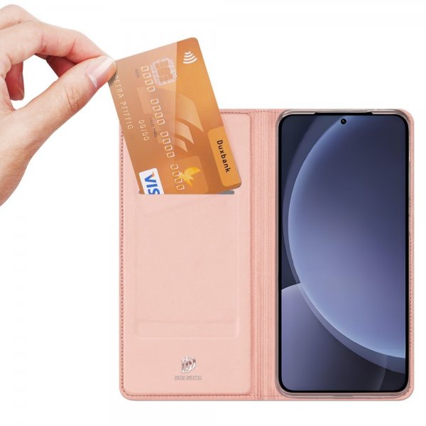 Dux Ducis Samsung Galaxy S25 Etui Skin Pro Series Rosa