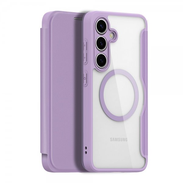 Dux Ducis Samsung Galaxy S25 Etui Skin X Pro Series MagSafe Lilla