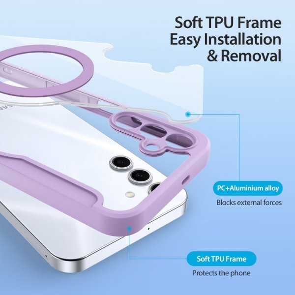 Dux Ducis Samsung Galaxy S25 Etui Skin X Pro Series MagSafe Lilla