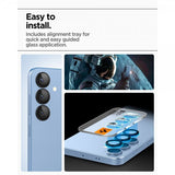 Spigen Samsung Galaxy S25 Kamerabeskytter GLAS.tR EZ Fit Optik Pro 2-pakning
