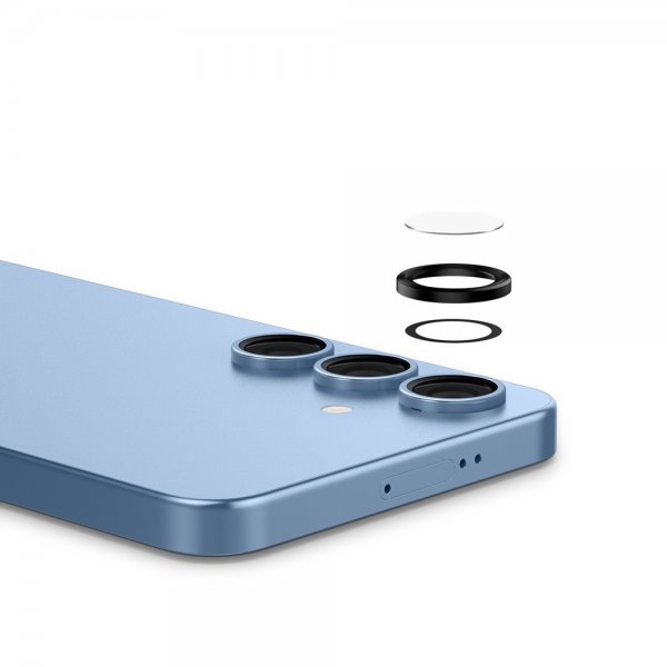 Spigen Samsung Galaxy S25 Kamerabeskytter GLAS.tR EZ Fit Optik Pro 2-pakning