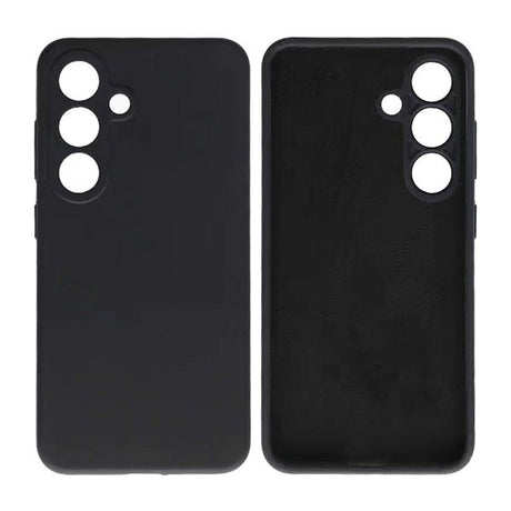 Samsung Galaxy S25 Deksel Silikon Svart