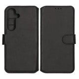 Rvelon Samsung Galaxy S25 Etui Detachable Wallet Case Svart