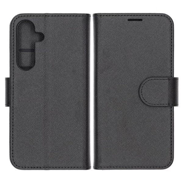 Samsung Galaxy S25 Etui med Kortlomme stativfunksjon Svart
