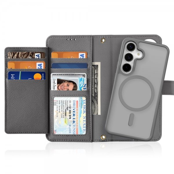 Dux Ducis Samsung Galaxy S25 Plus Etui 2-in-1 Lawa Series MagSafe Grå