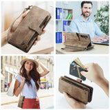 CaseMe Samsung Galaxy S24 Plus/S25 Plus Etui C30 Series Brun