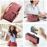 CaseMe Samsung Galaxy S24 Plus/S25 Plus Etui C30 Series Rød