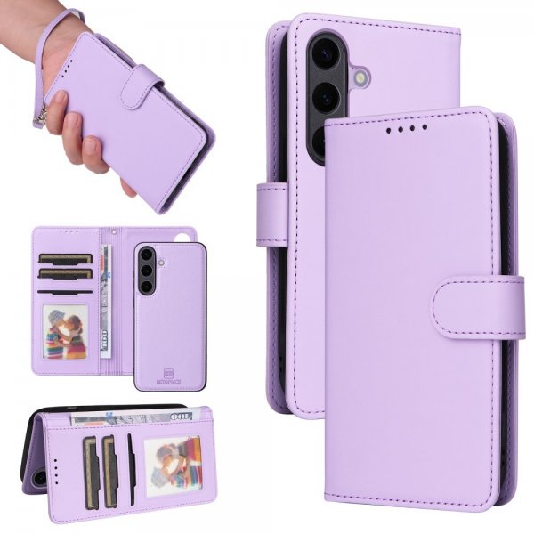 Betopnice Samsung Galaxy S25 Plus Etui Avtagbart Deksel 005 Lilla