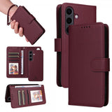 Betopnice Samsung Galaxy S25 Plus Etui Avtagbart Deksel 005 Rød
