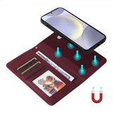 Betopnice Samsung Galaxy S25 Plus Etui Avtagbart Deksel 005 Rød