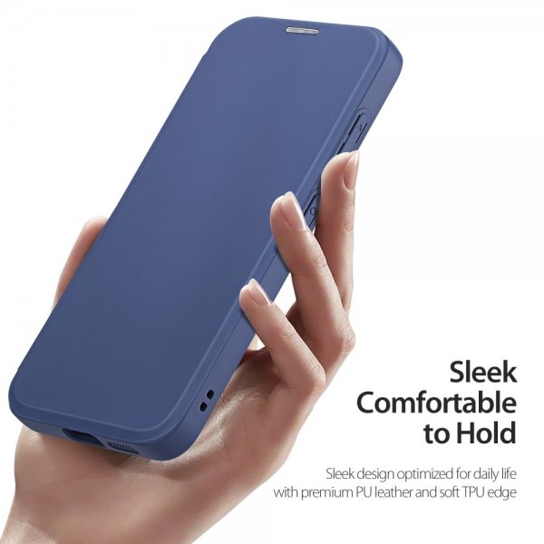 Dux Ducis Samsung Galaxy S25 Plus Etui Skin X Pro Series Kickstand MagSafe Blå