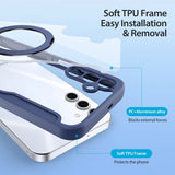 Dux Ducis Samsung Galaxy S25 Plus Etui Skin X Pro Series Kickstand MagSafe Blå