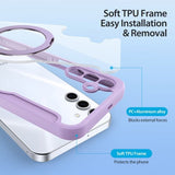 Dux Ducis Samsung Galaxy S25 Plus Etui Skin X Pro Series Kickstand MagSafe Lilla