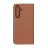 Samsung Galaxy S25 Plus Etui med Kortlomme stativfunksjon Brun