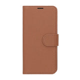 Samsung Galaxy S25 Plus Etui med Kortlomme stativfunksjon Brun