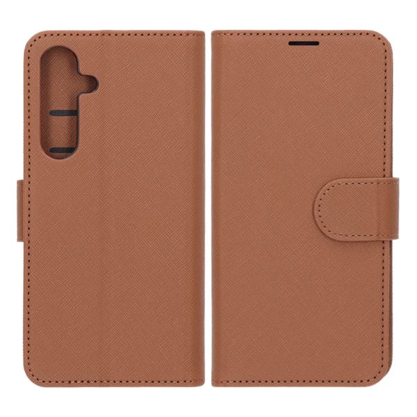 Samsung Galaxy S25 Plus Etui med Kortlomme stativfunksjon Brun