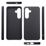 Nordic Covers Samsung Galaxy S24 Plus/Galaxy S25 Plus Deksel Feather Series Raven Black