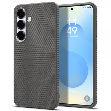 Spigen Samsung Galaxy S25 Plus Deksel Liquid Air Marble Gray