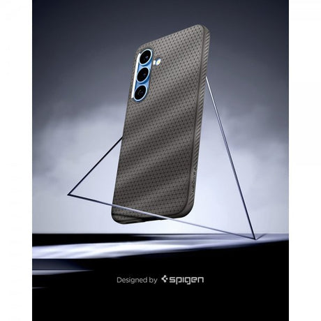 Spigen Samsung Galaxy S25 Plus Deksel Liquid Air Marble Gray
