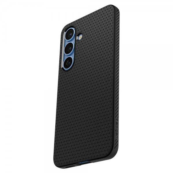 Spigen Samsung Galaxy S25 Plus Deksel Liquid Air Matte Black
