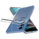 Spigen Samsung Galaxy S25 Plus Deksel Liquid Crystal Glitter Crystal Quartz