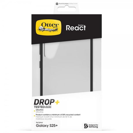Otterbox Samsung Galaxy S25 Plus Deksel React Black Crystal