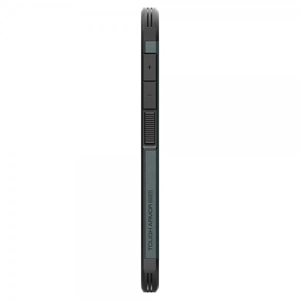Spigen Samsung Galaxy S25 Plus Deksel Tough Armor MagFit Abyss Green