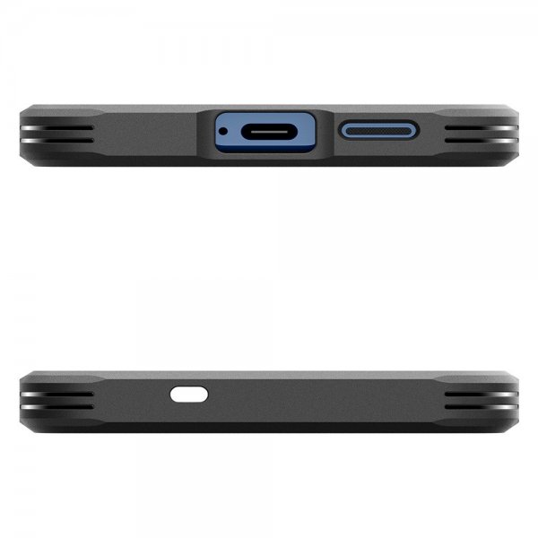 Spigen Samsung Galaxy S25 Plus Deksel Tough Armor MagFit Gunmetal