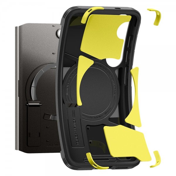 Spigen Samsung Galaxy S25 Plus Deksel Tough Armor MagFit Gunmetal