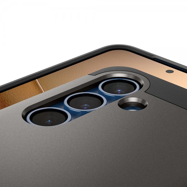 Spigen Samsung Galaxy S25 Plus Deksel Tough Armor MagFit Gunmetal