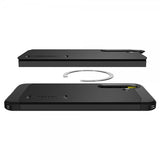 Spigen Samsung Galaxy S25 Plus Deksel Tough Armor MagFit Svart