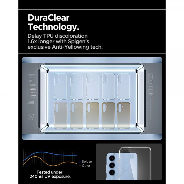 Spigen Samsung Galaxy S25 Plus Deksel Ultra Hybrid Crystal Clear