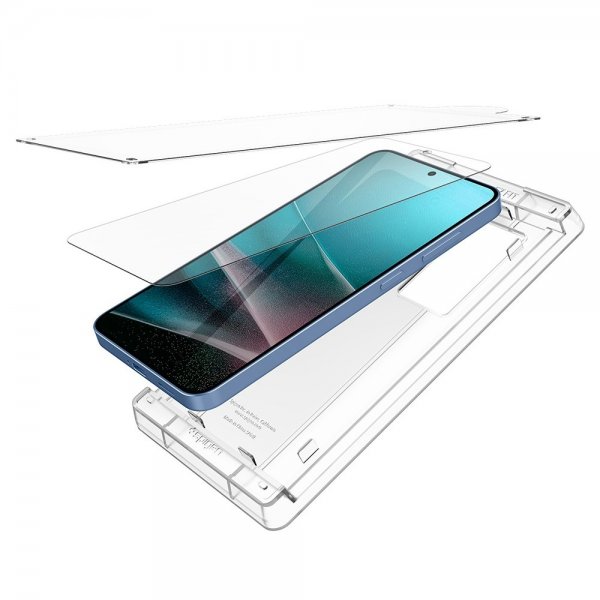 Spigen Samsung Galaxy S25 Plus Skjermbeskytter EliteShield EZ Fit